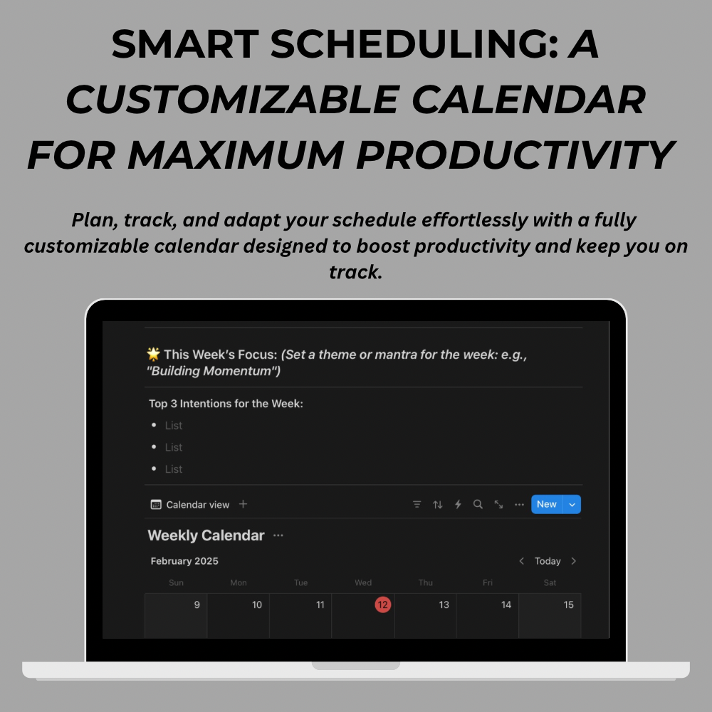 Leap Forward Productivity Calendar – Plan, Organize, and Achieve Goals Efficiently